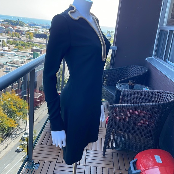 Stella McCartney Isabela Chain-Trim Mini Dress  Size 38 IT - Picture 9 of 16